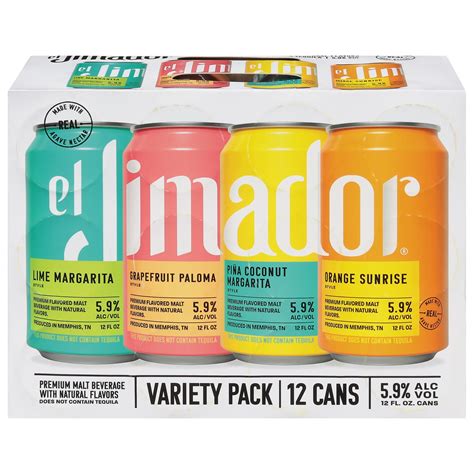 El Jimador Premium Malt Beverage Variety Pack 12 Can 12 12 Fl Oz Cans