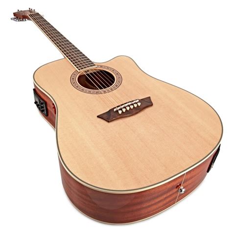 Washburn D7sce Harvest Electro Acoustic Natural At Gear4music