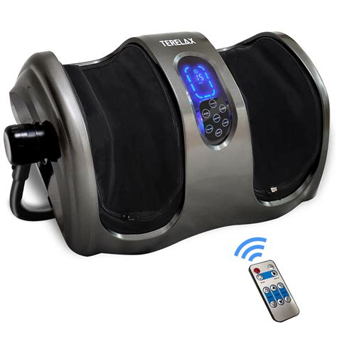 Terelax Shiatsu Foot Calf Massager With Heat And Remote