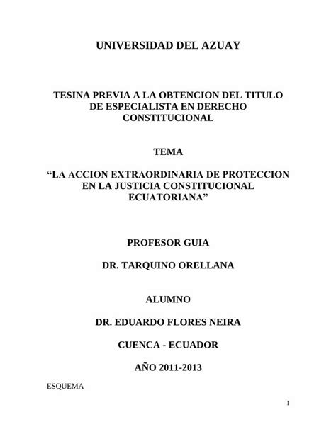 PDF TESINA PREVIA A LA OBTENCION DEL TITULO DE ESPECIALISTA