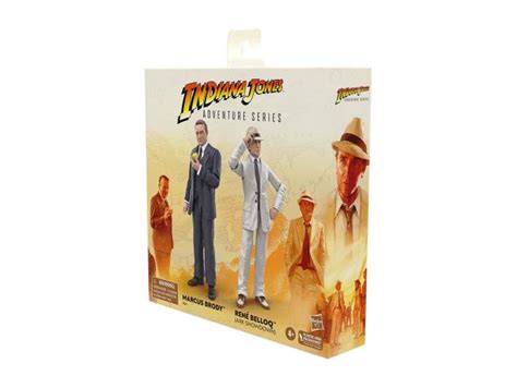 Indiana Jones Adventure Series Action Figures Marcus Brody Ren