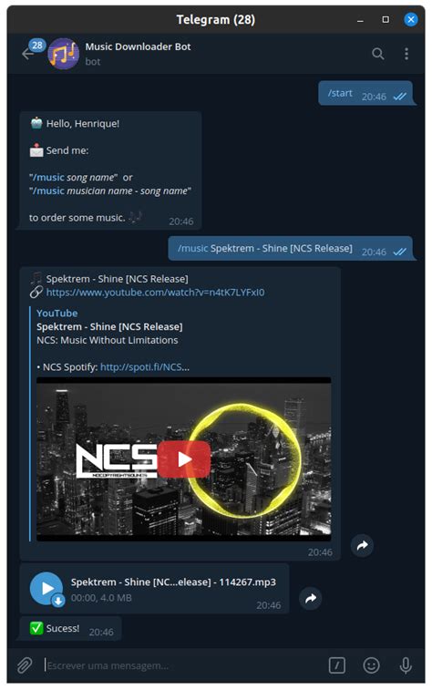 Github Henriqueclaranhan Telegram Music Downloader Bot Youtube Music Downloader Bot For Telegram