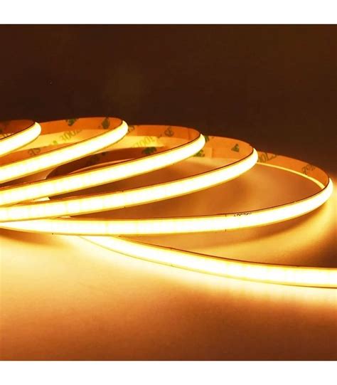 8W m CCT COB LED strip för 120 cm profil 115 cm IP20 608 LED per