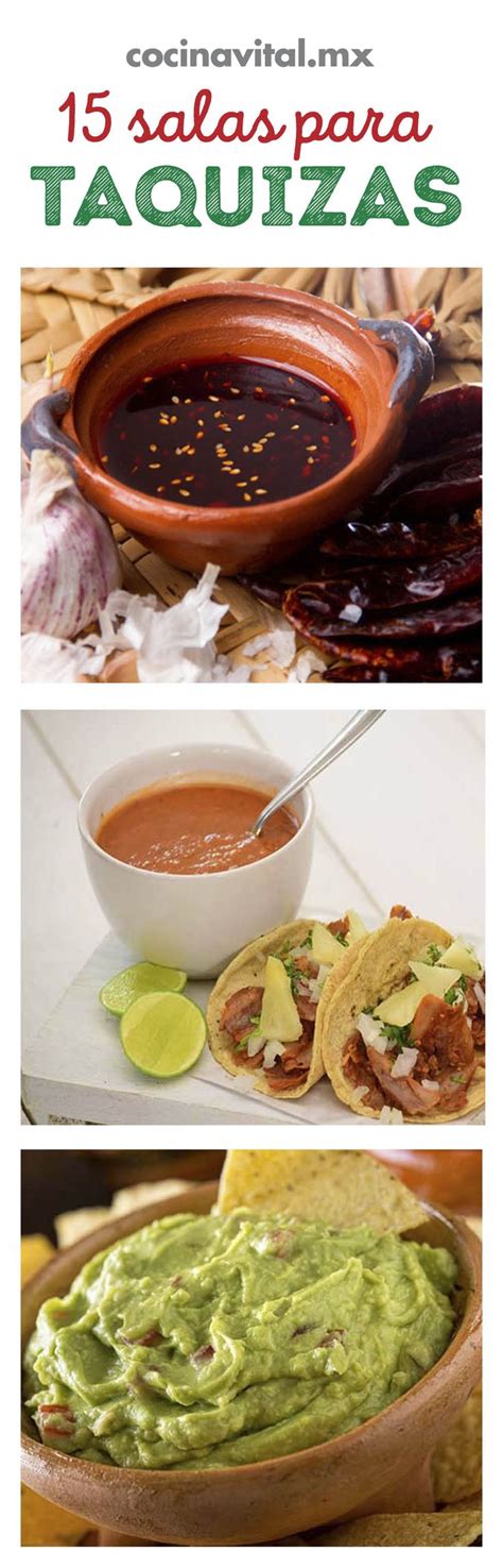 15 De Las Mejores Recetas De Salsas Para Taquizas Cocina Vital