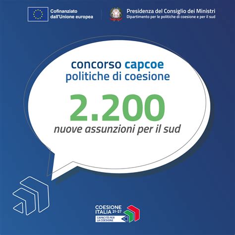 Al Sud Nuove Assunzioni Per Migliorare Luso Dei Fondi Europei