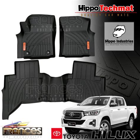 Toyota Hilux Revo J E G V Conquest 2016 To 2025 Hippo Deep Dish Matting