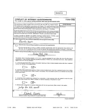 Form Ciq Example Fill Online Printable Fillable Blank PdfFiller