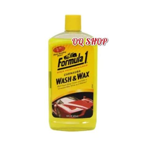 Jual FORMULA 1 SHAMPOO MOBIL CARNAUBA 473 ML WASH N WAX CARNAUBA 16OZ