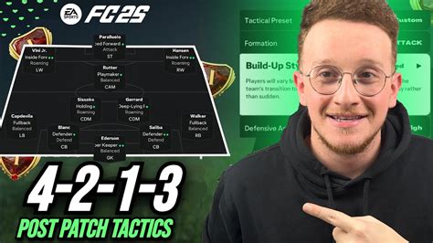 POST PATCH INSANE TACTICS Best 4213 Custom Tactics EA FC 25 YouTube