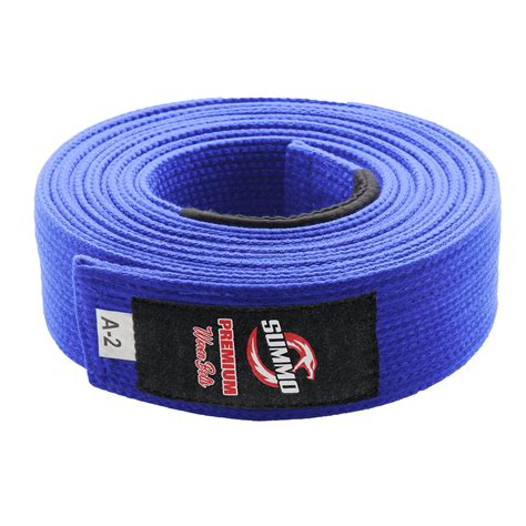 Premium Brazilian Jiu Jitsu Bjj Belt Blue A Brazilian Jiu Jitsu