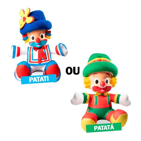 Boneco Patati Ou Patat Baby Corpinho Macio Cm Original Baby Brink