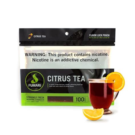 Fumari Citrus Tea 100g Shisha Virus