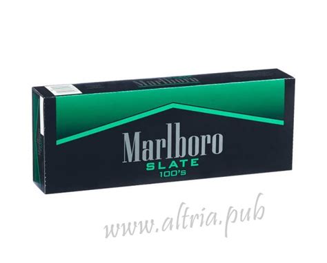 Marlboro Menthol Slate 100s Box Cigarettes Altria Pub Shop Online