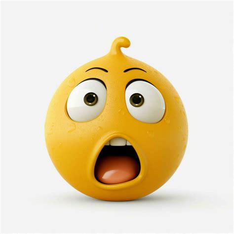 Anxious Face with Sweat emoji on white background high qua 30682945 Stock Photo at Vecteezy