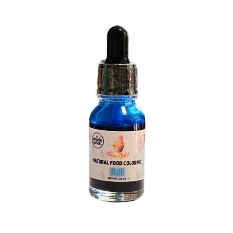 Natural Blue Food Coloring - .5oz | Nature’s Baker