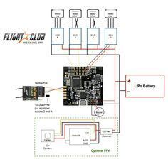 250 Naze32 Wiring Diagram Flightclub Fpv Quadcopter Robotic