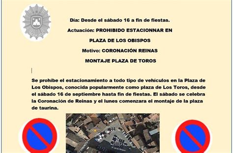 Prohibiciones Circulatorias En Plaza De Los Obispos Y C Alfonso Ii