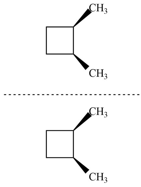 Optically Active Dimethylcyclobutane Is A Cis 1 2 Dimethyl