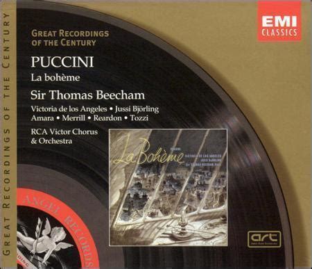 Puccini La Boh Me CD Apr 2002 2 Discs Angel Records For Sale