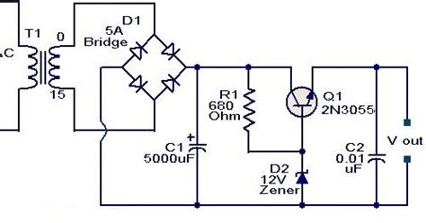 Alimentation V A Haute R Gulateur De Courant Schema Electronique