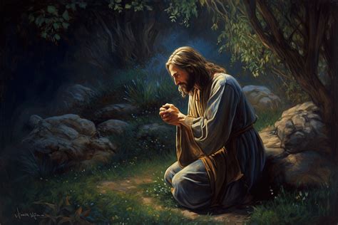 Jesus Christ Praying Wallpaper