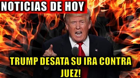 URGENTE EEUU 22 OCTUBRE Trump comparte publicación que califica al juez