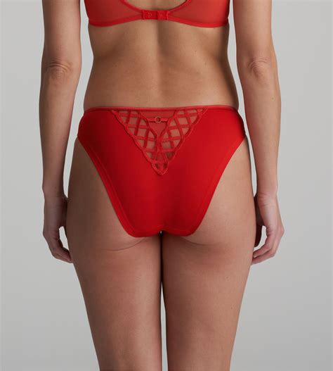 Slip Br Silien Jhana Fiesta Rouge Marie Jo Lingerie Sipp