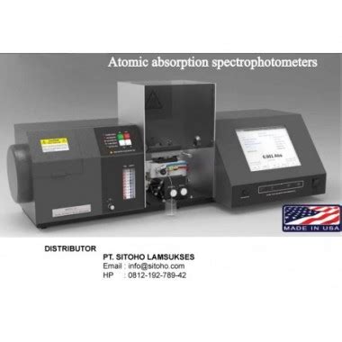 AAS Atomic Absorption Spectrophotometer Spectrum Analyzer Alat Uji