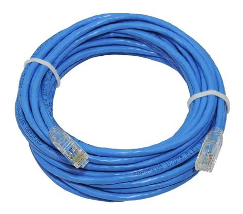 Cabo De Rede Patch Cord Utp Cat 6 20m Furukawa Sohoplus Azul