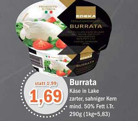 Edeka Burrata Angebot Bei Aktiv Irma