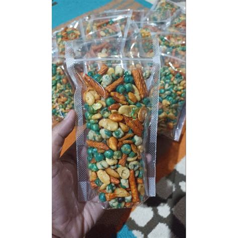 Jual Kacang Campur Jaipong Kacang Mix Gurih Enak Netto 100g Shopee