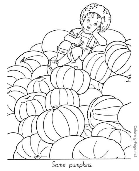 Harvest Coloring Pages Printables - Coloring Home