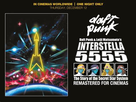 Daft Punk Leiji Matsumoto Interstella Pg Worthing Theatres