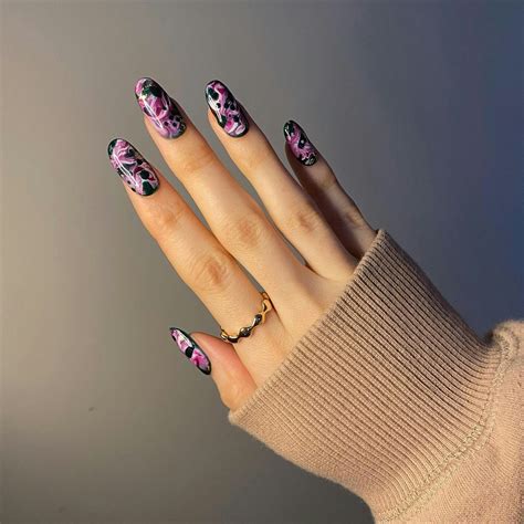 nail art marble design 7