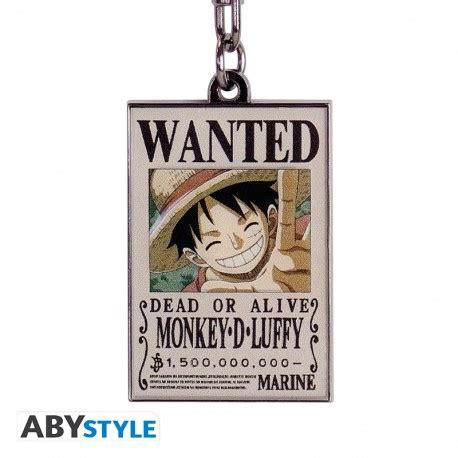 One Piece Porte Cl S Wanted Luffy X Abysse Corp