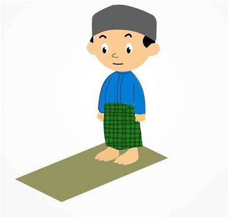 Gambar Kartun Solat 53 Koleksi Gambar