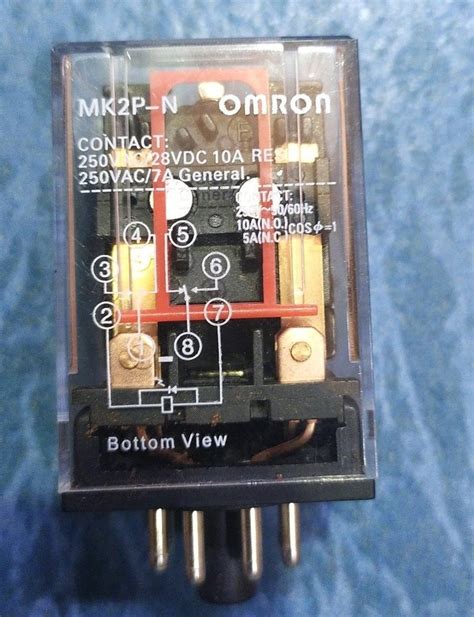 Pole Omron Relay Pin Pin For Control Panels Model Name Number