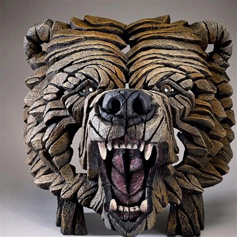 Buste De Grizzly Edge Sculpture Vente En Ligne Ou En Magasin