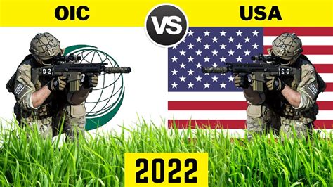 Oic Vs Usa Military Power Comparison 2022 Youtube