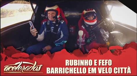 Rubinho E Fefo Brarrichello No Aut Dromo De Velo Citt V Deo Dailymotion