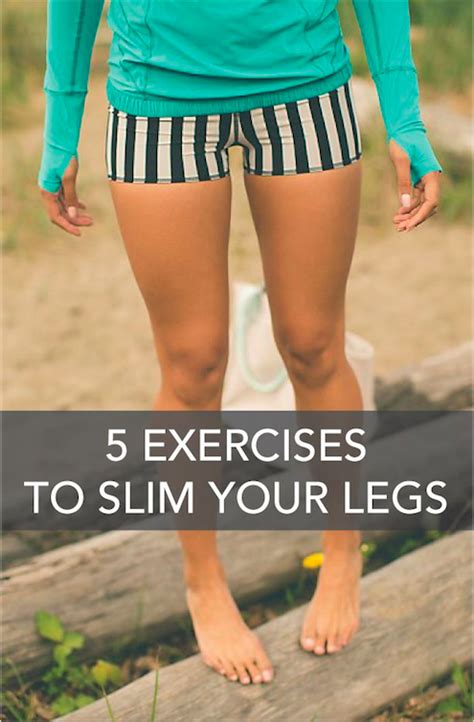 5 Exercises To Slim Your Legs Everyday New Workout