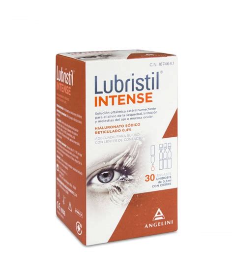 Lubristil Intense Soluci N Oft Lmica Monodosis