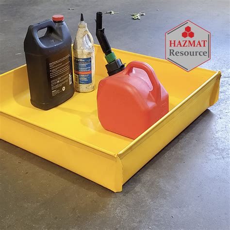 Spill Containment Utility Tray - Hazmat Resource, Inc.