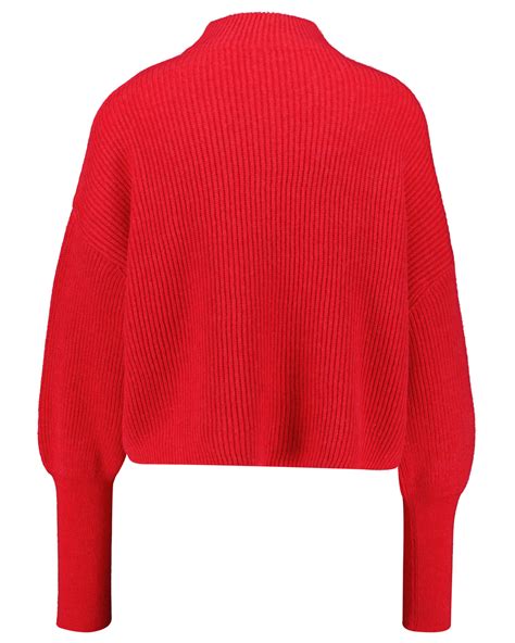 Damen Strickpullover Mit Wolle Und Alpaka