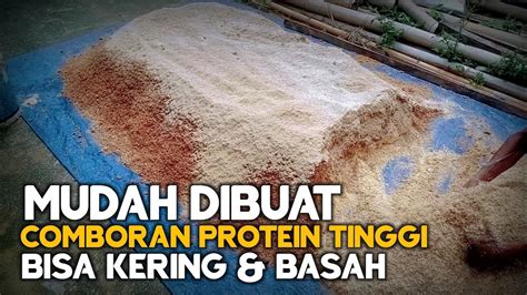 Ini Dia Cara Bikin Pakan Comboran Sapi Bergizi Tinggi Youtube