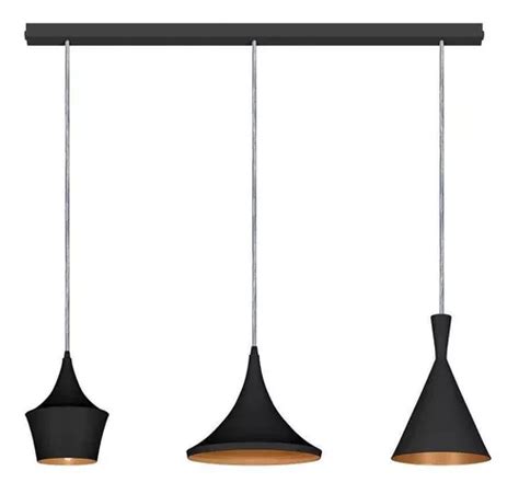 Pendente Mini Tom Dixon Preto Cobre Kit Modelos Parcelamento