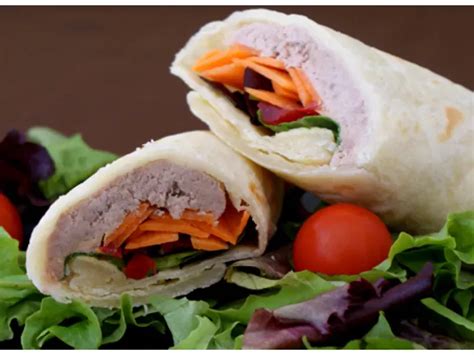 Wraps Fra Cheur Thon Kiri Carottes Tomates Salade Recette Ptitchef