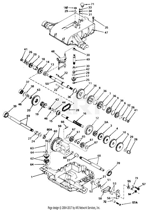 Mtd Parts Diagram For Peerless Transaxle