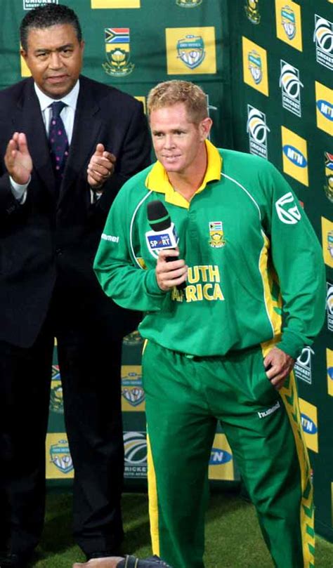 Shaun Pollock Gives His Farewell Speech At The Wanderers Espncricinfo