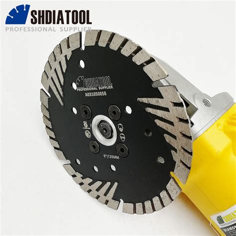 SHDIATOOL 1pc Diamond Turbo Saw Blade With Slant Protection Teeth